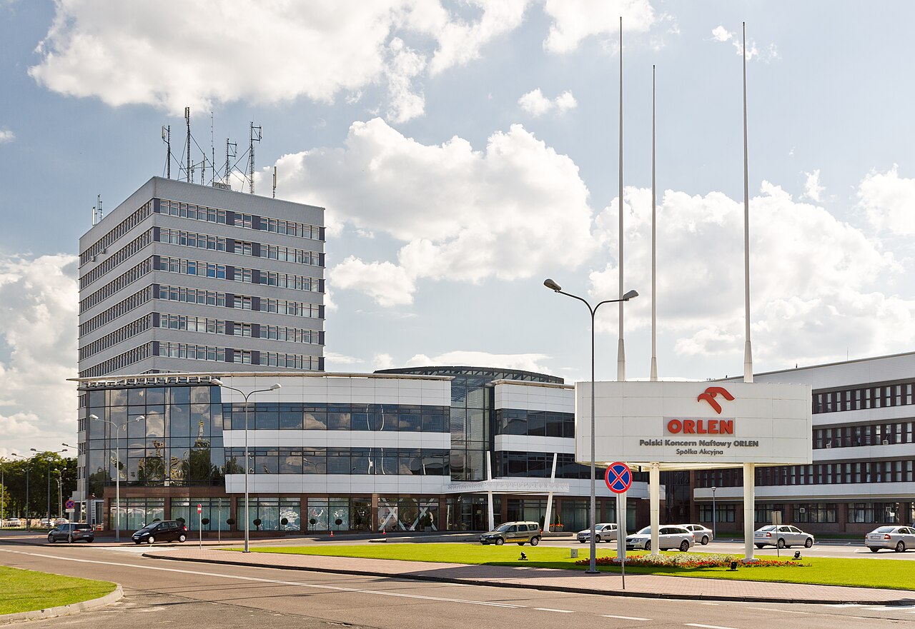 Siedziba Orlenu przy ul. Chemików 7 w Płocku